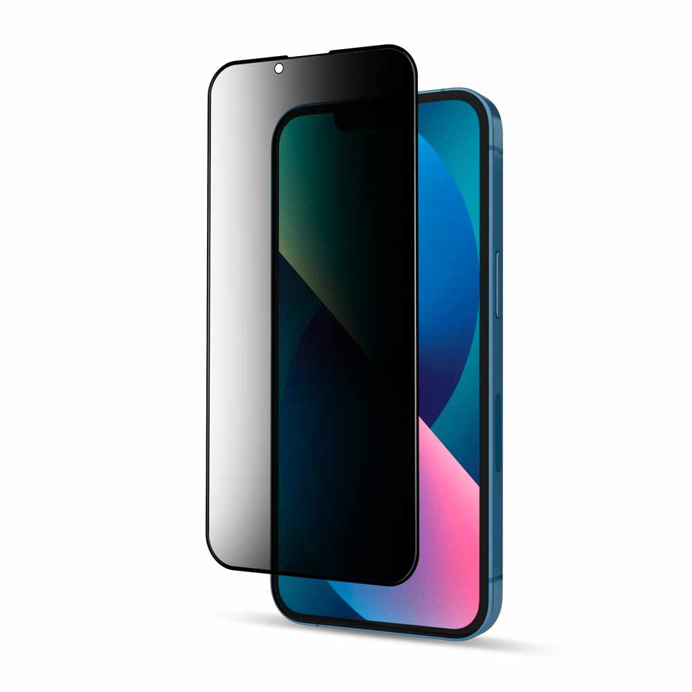 22 Cases Privacy Tempered Glass Screen Protector for iPhone 13, iPhone 14, iPhone 16e