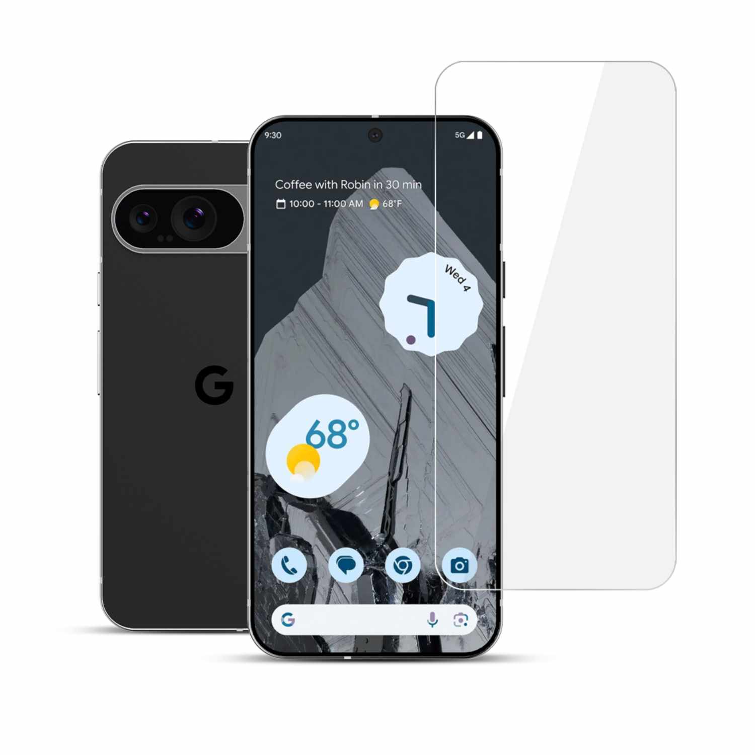 22 Cases Tempered Glass Screen Protector for Google Pixel 9