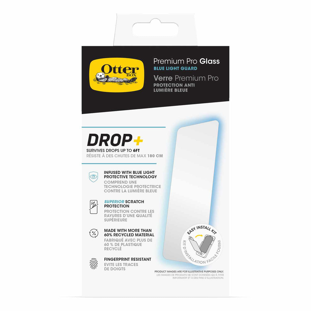 OtterBox Tempered Glass Screen Protector for iPhone 16