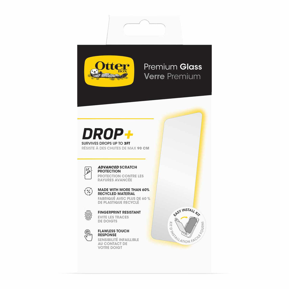 OtterBox Tempered Glass Screen Protector for iPhone 16 Pro Max