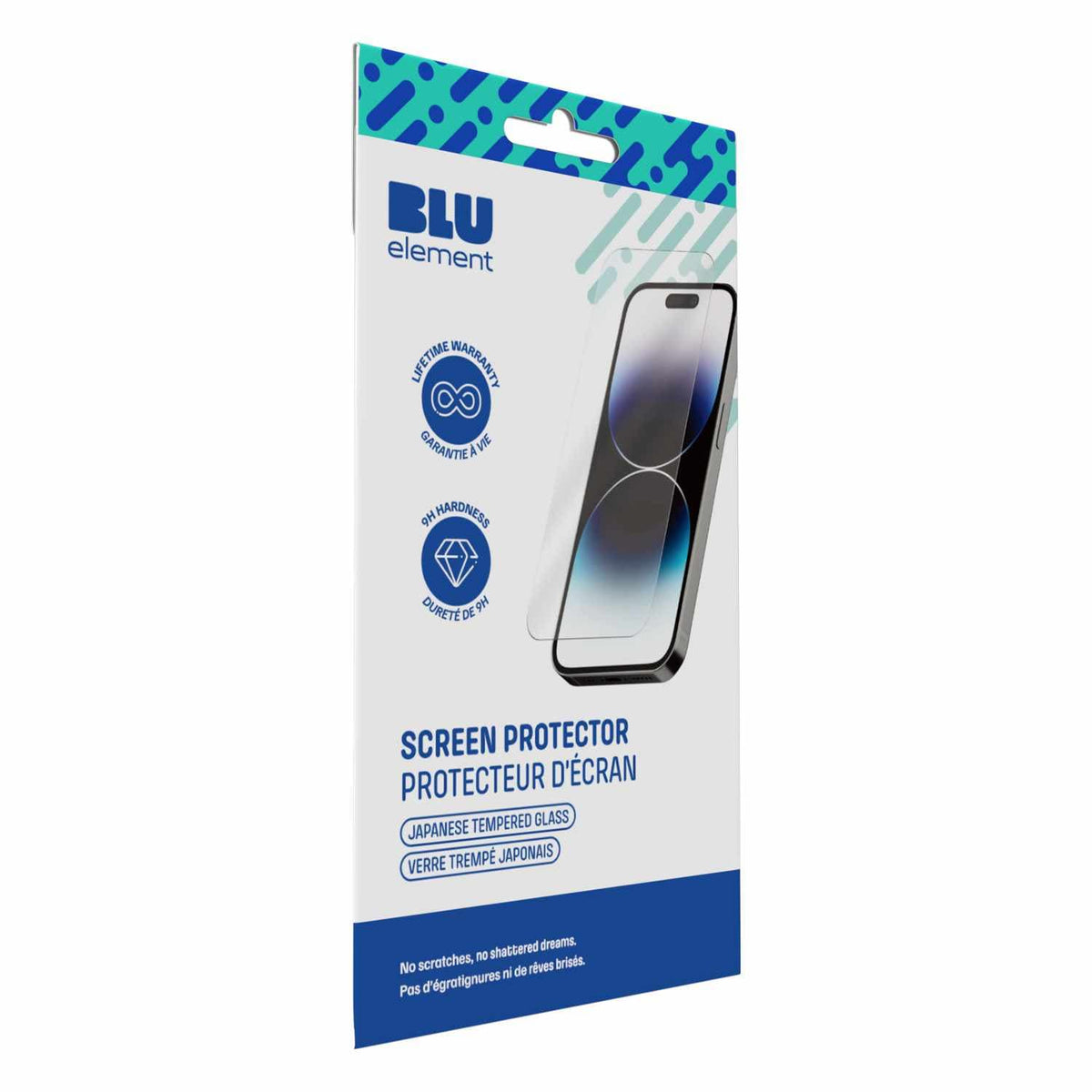 Blu Element Tempered Glass Screen Protector for iPhone 15 Plus, iPhone 16 Plus