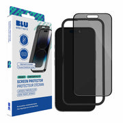 Blu Element Privacy Tempered Glass Screen Protector for iPhone 15, iPhone 16