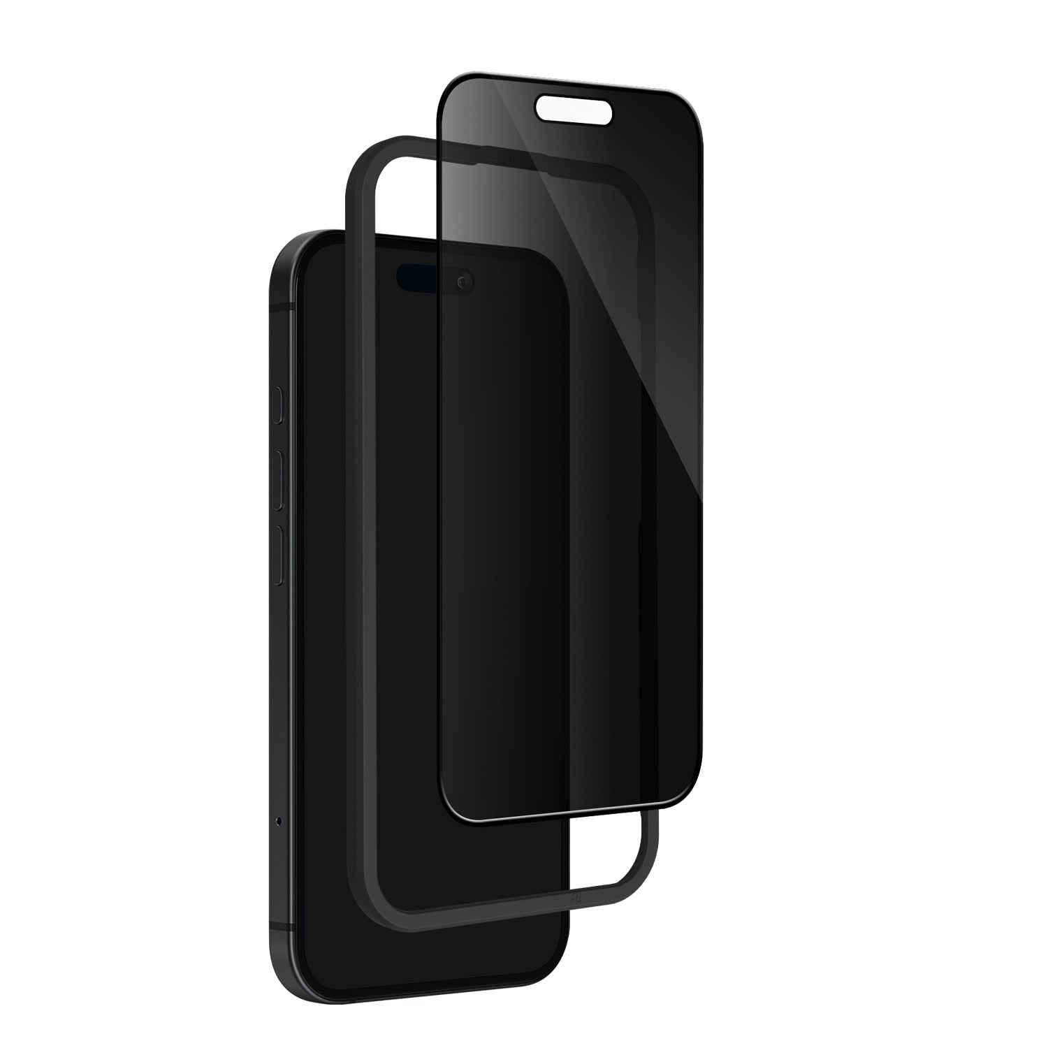 Blu Element Privacy Tempered Glass Screen Protector for iPhone 15, iPhone 16