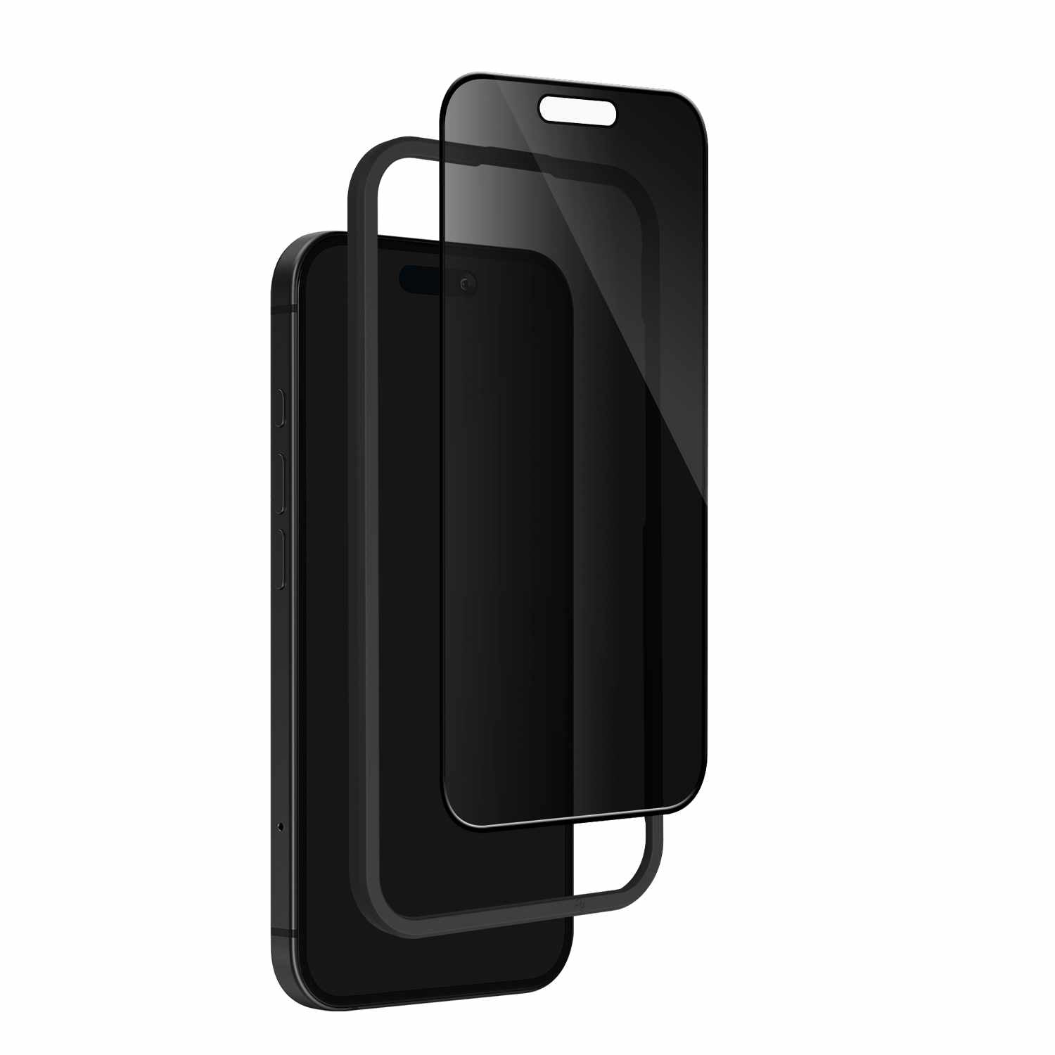 Blu Element Privacy Tempered Glass Screen Protector for iPhone 15, iPhone 16