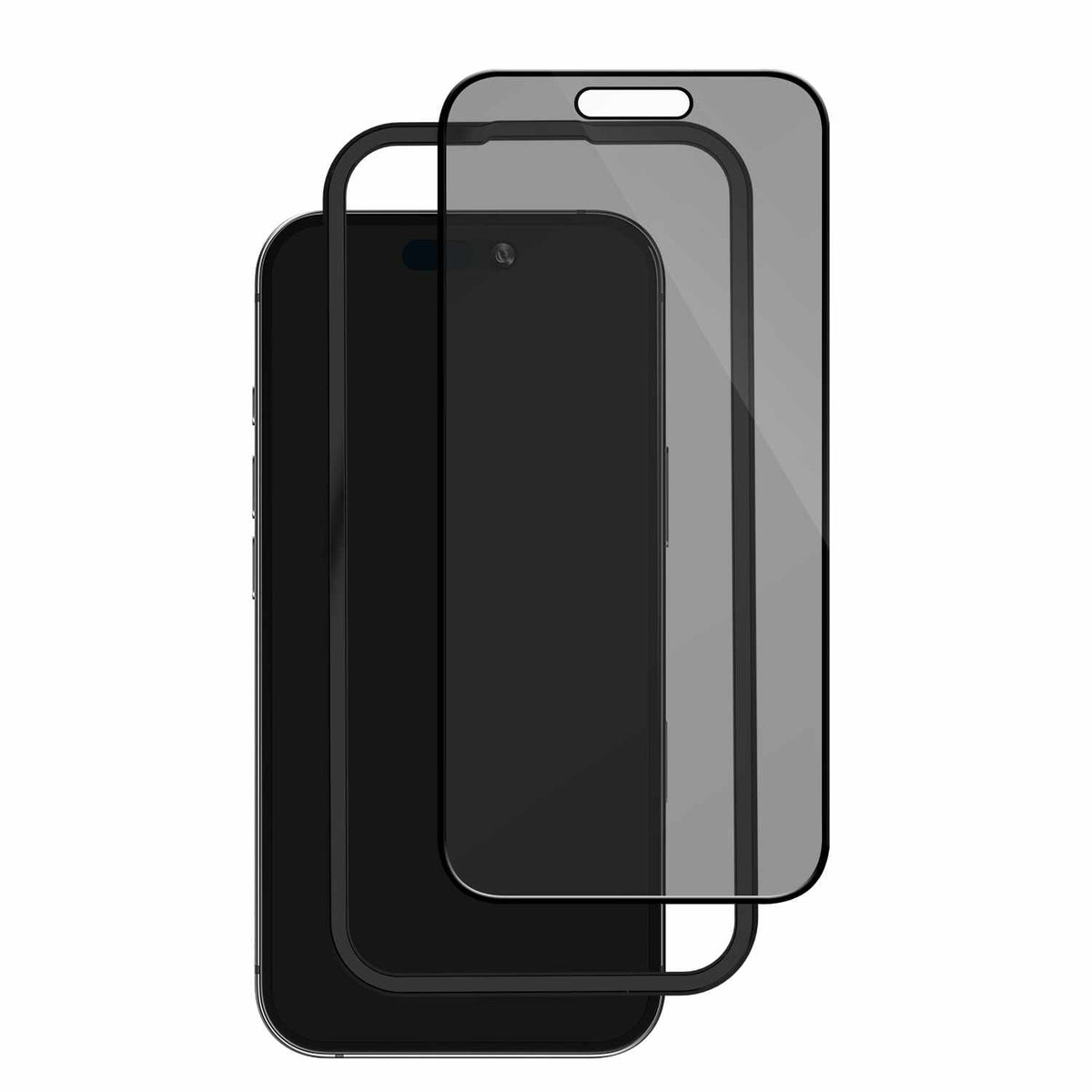 Blu Element Privacy Tempered Glass Screen Protector for iPhone 15 Plus, iPhone 16 Plus