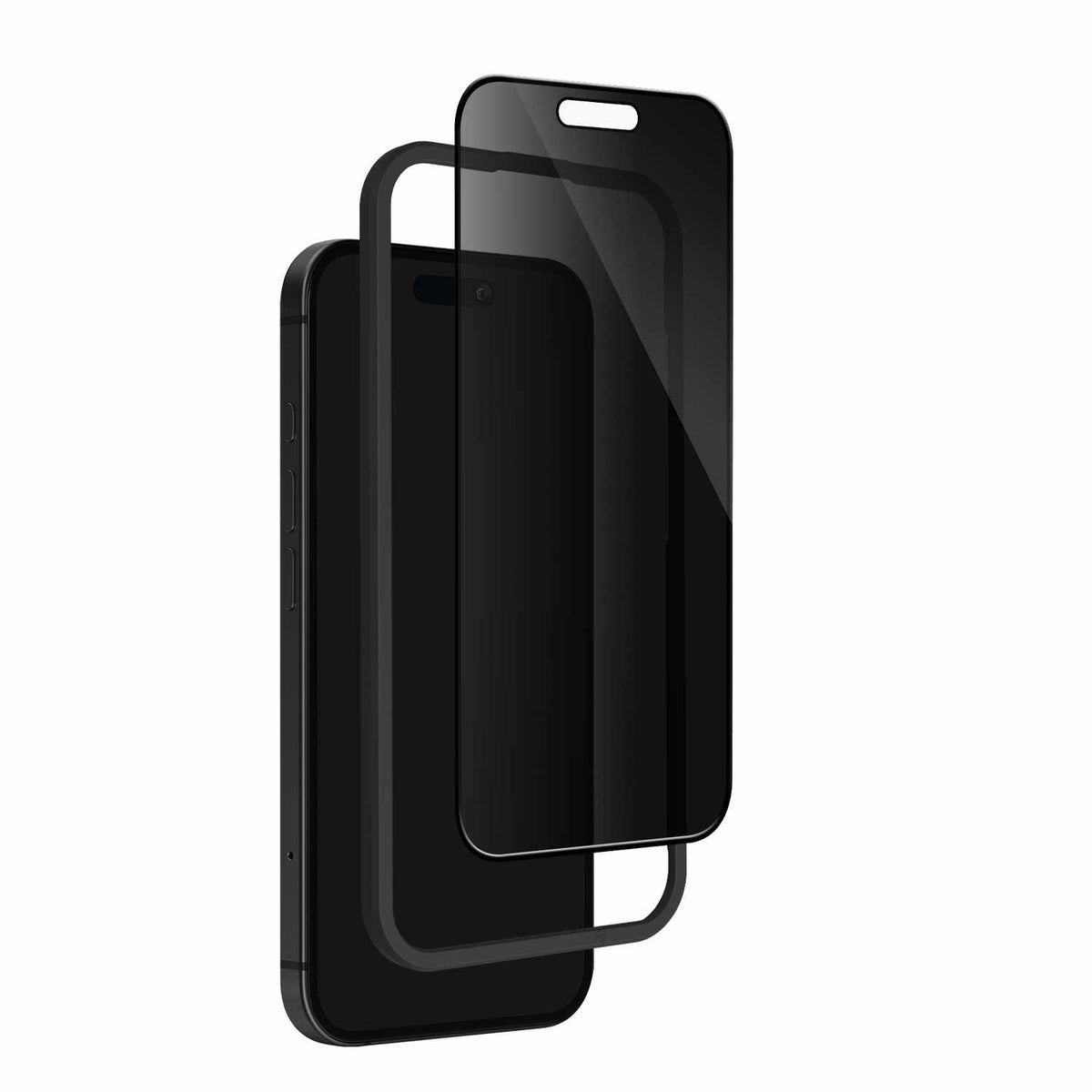 Blu Element Privacy Tempered Glass Screen Protector for iPhone 15 Plus, iPhone 16 Plus