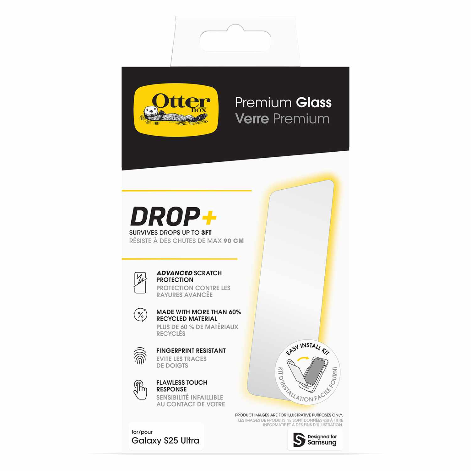 OtterBox Screen Protector for Galaxy S25 Ultra