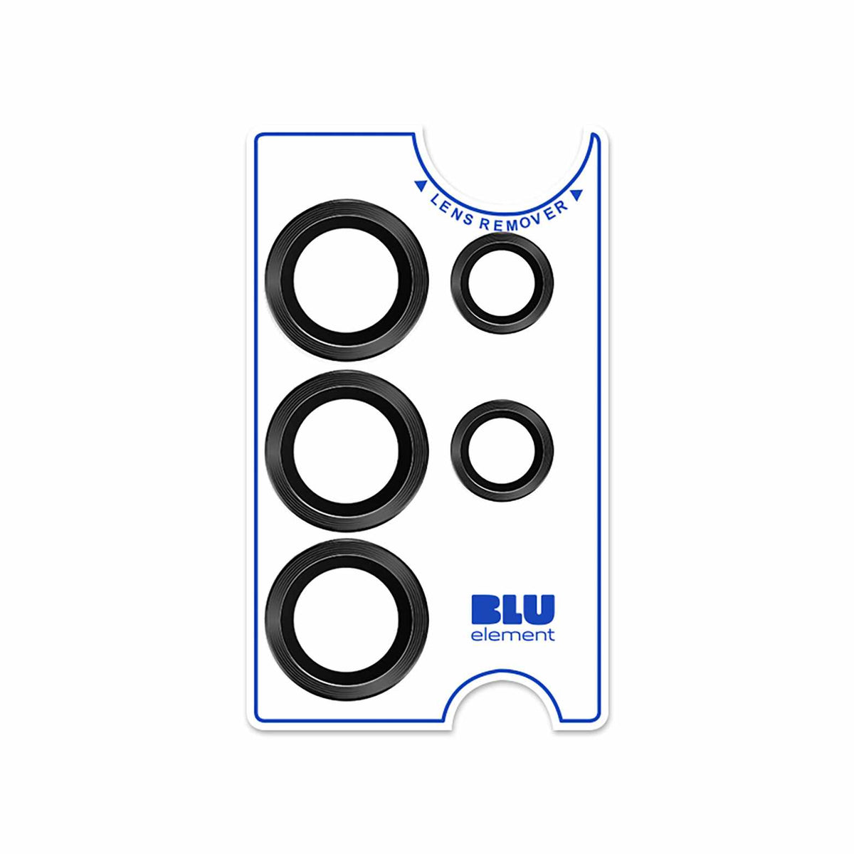 Blu Element Lens Protector for Galaxy S25 Ultra Black