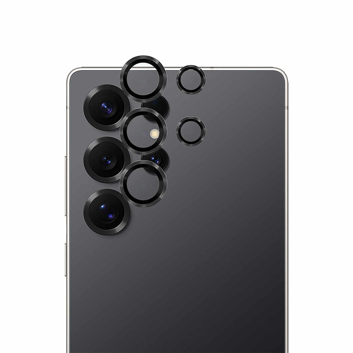 Blu Element Lens Protector for Galaxy S25 Ultra Black