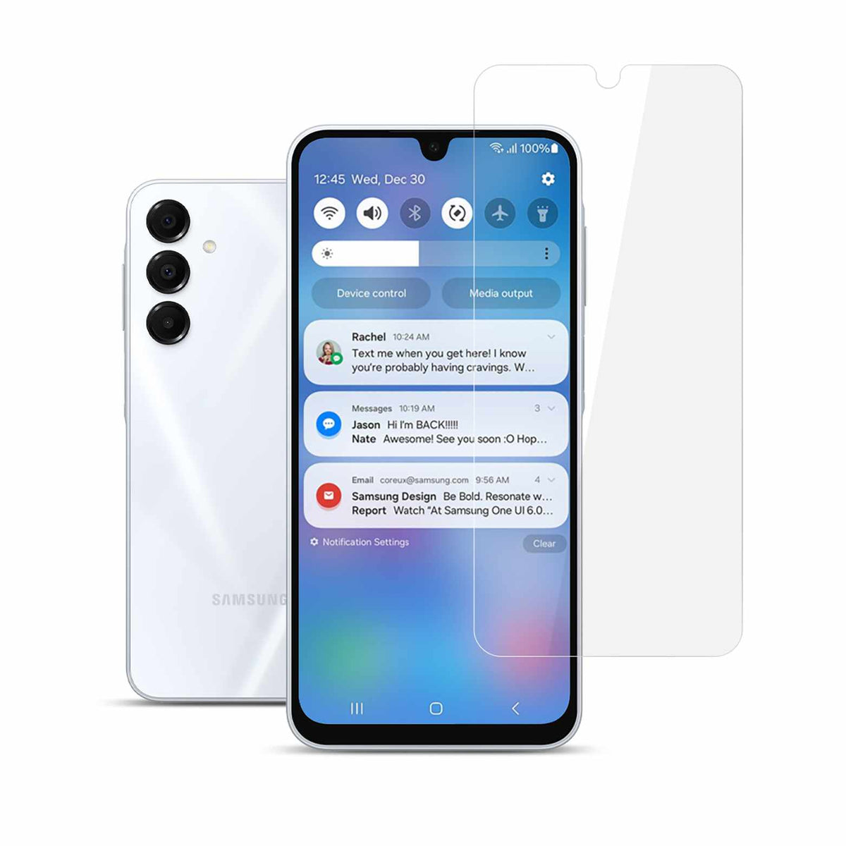 22 Cases Tempered Glass Screen Protector for Galaxy A17, Galaxy A16