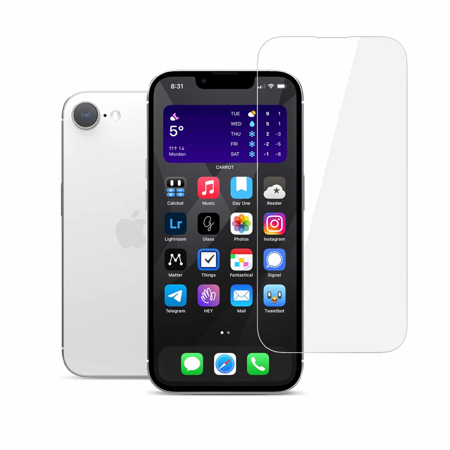 22 Cases Tempered Glass Screen Protector for iPhone 16e, iPhone 17e