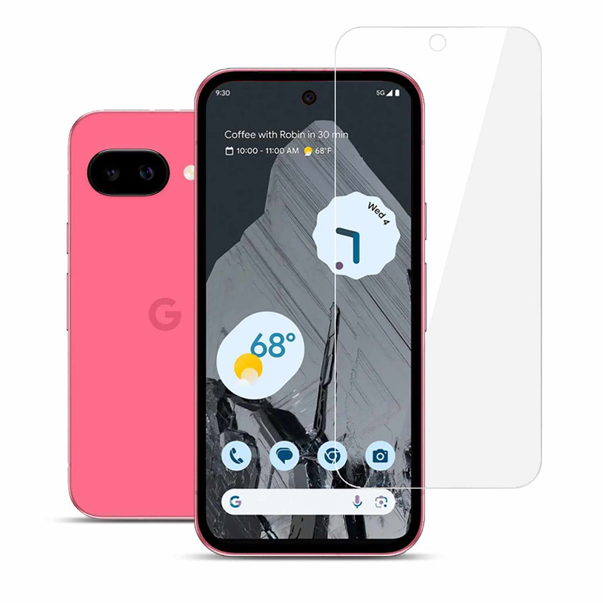 22 Cases Tempered Glass Screen Protector for Pixel 9a