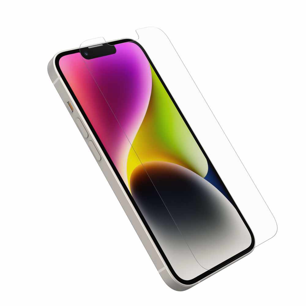OtterBox Tempered Glass Screen Protector for iPhone 14, iPhone 16e, iPhone 17e