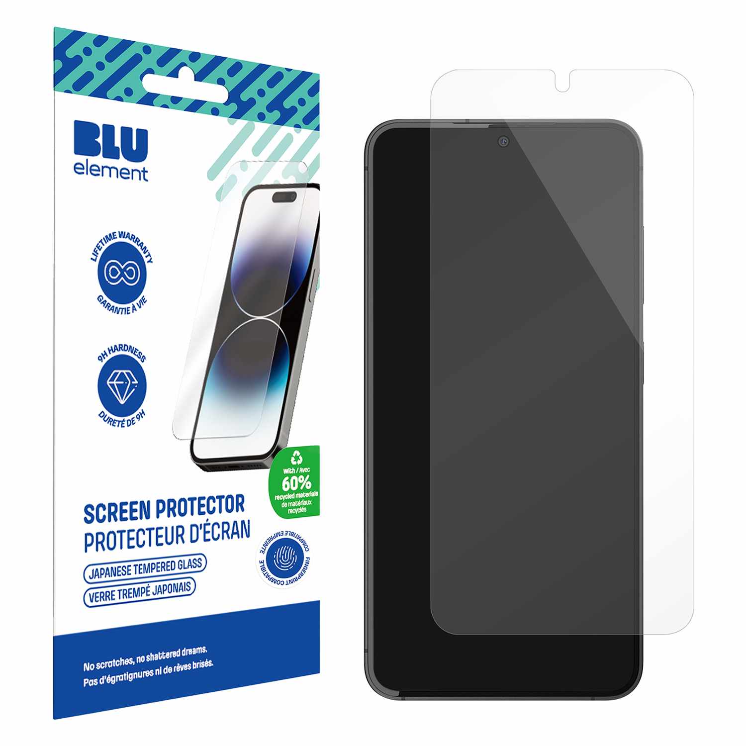 Blu Element Tempered Glass Screen Protector for Galaxy S25 Edge