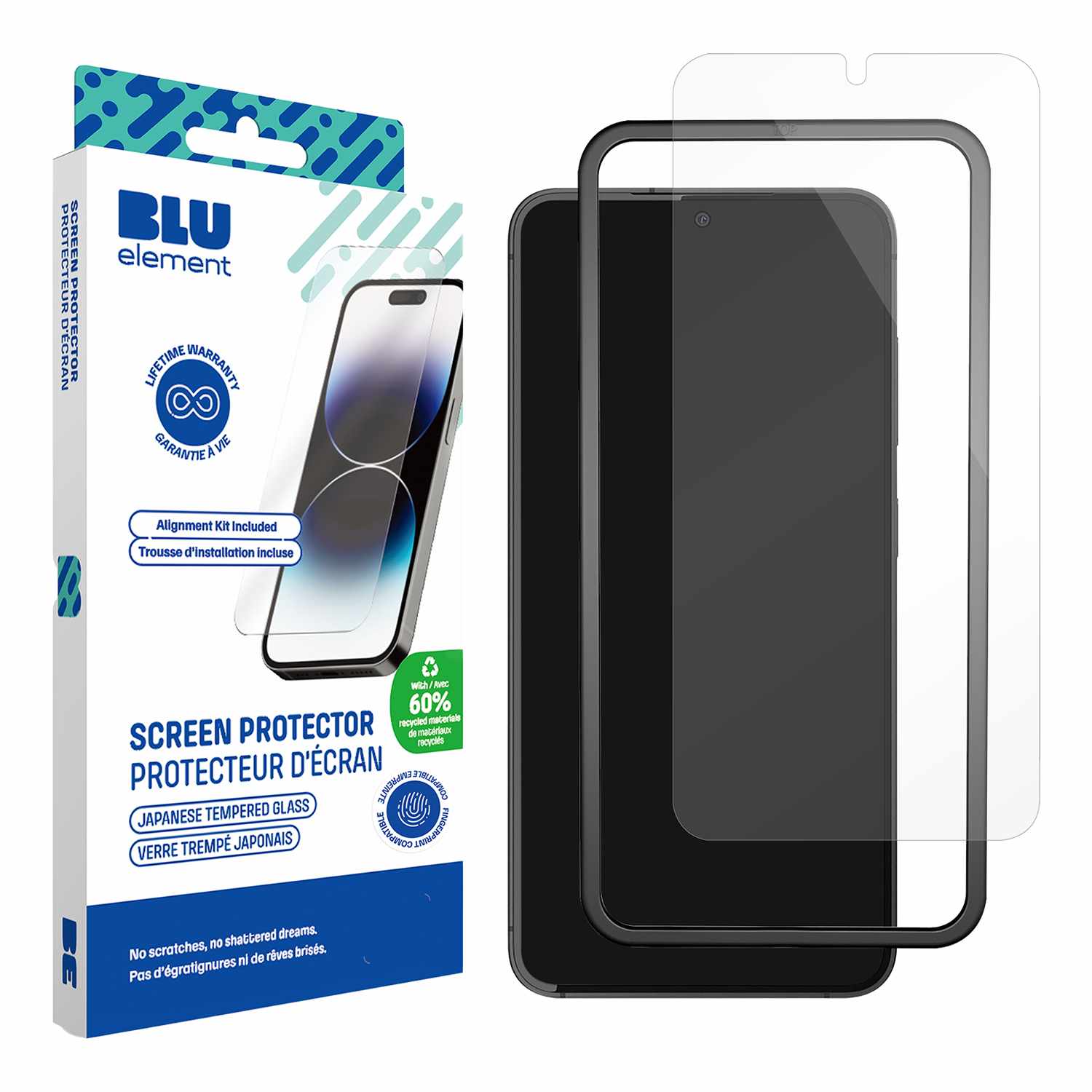Blu Element Tempered Glass Screen Protector for Galaxy S25 Edge