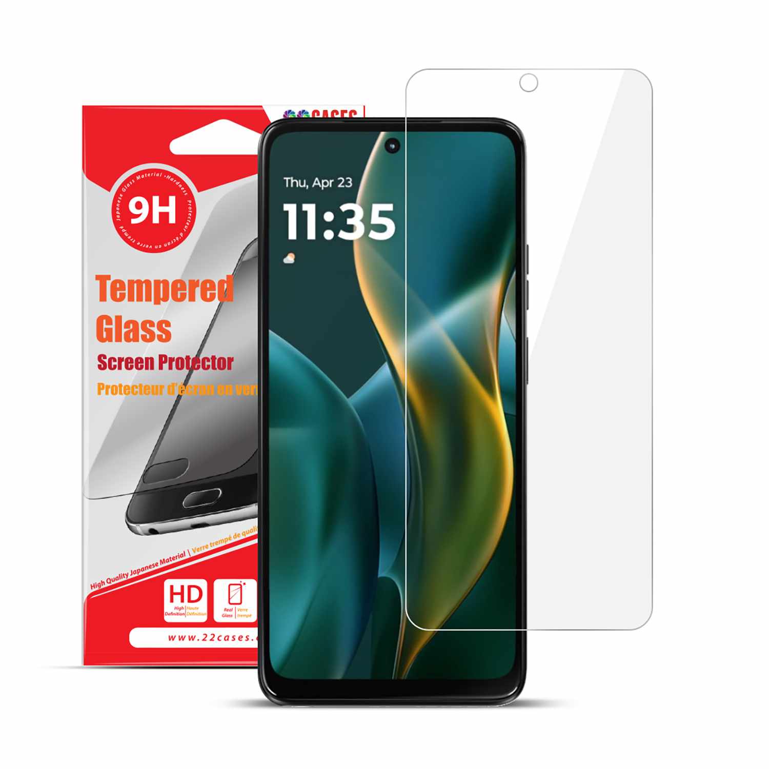 22 Cases Tempered Glass Screen Protector for Moto G 2026, Moto G 2025