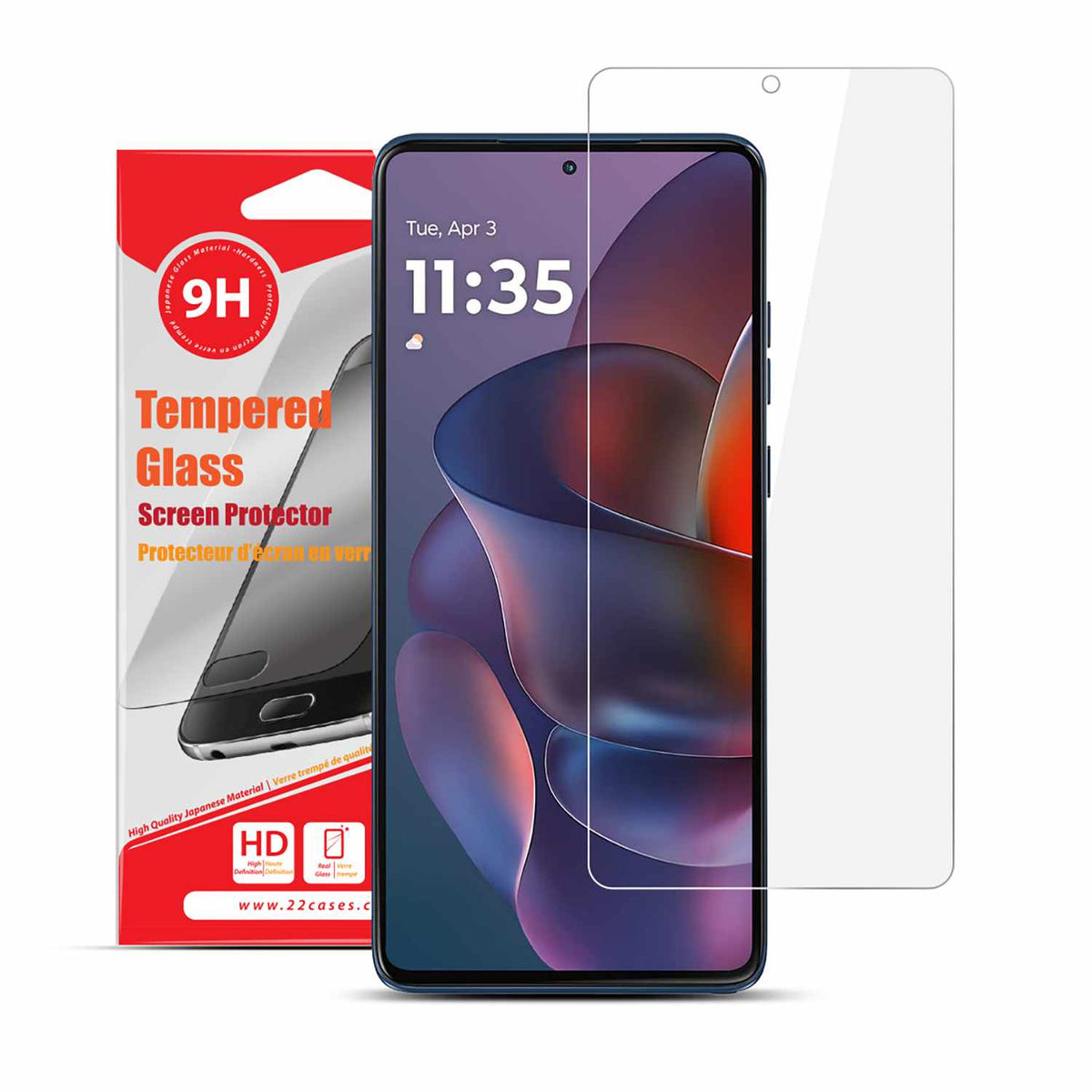22 Cases Tempered Glass Screen Protector
