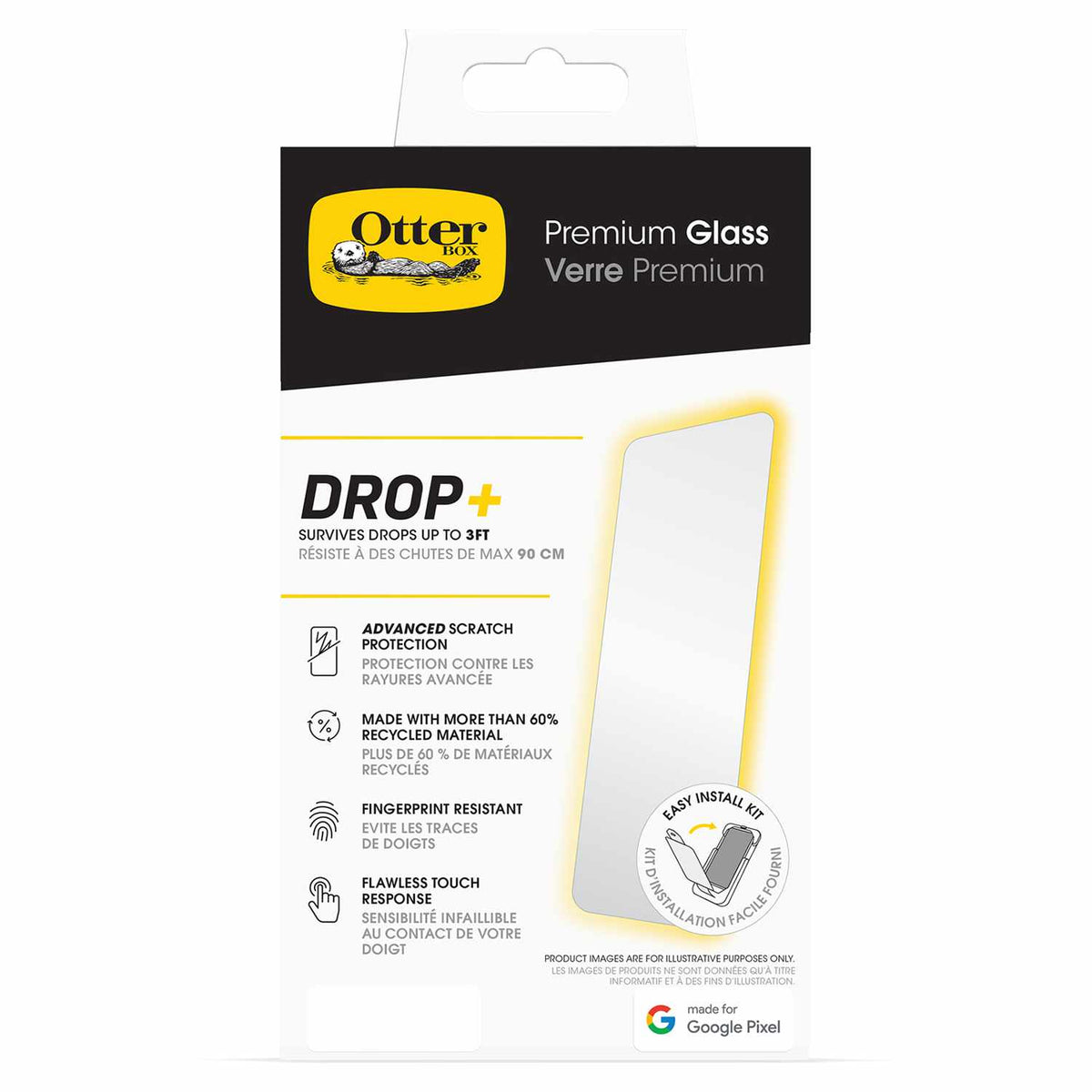 OtterBox Tempered Glass Screen Protector for Pixel 10 Pro XL