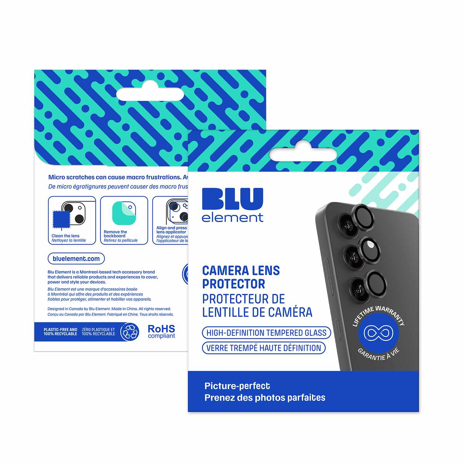 Blu Element Lens Protector for Galaxy S25 FE