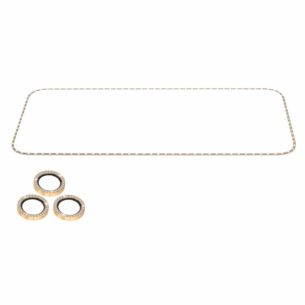 Kate Spade Tempered Glass Lens Protector for iPhone 17 Pro Max Gold