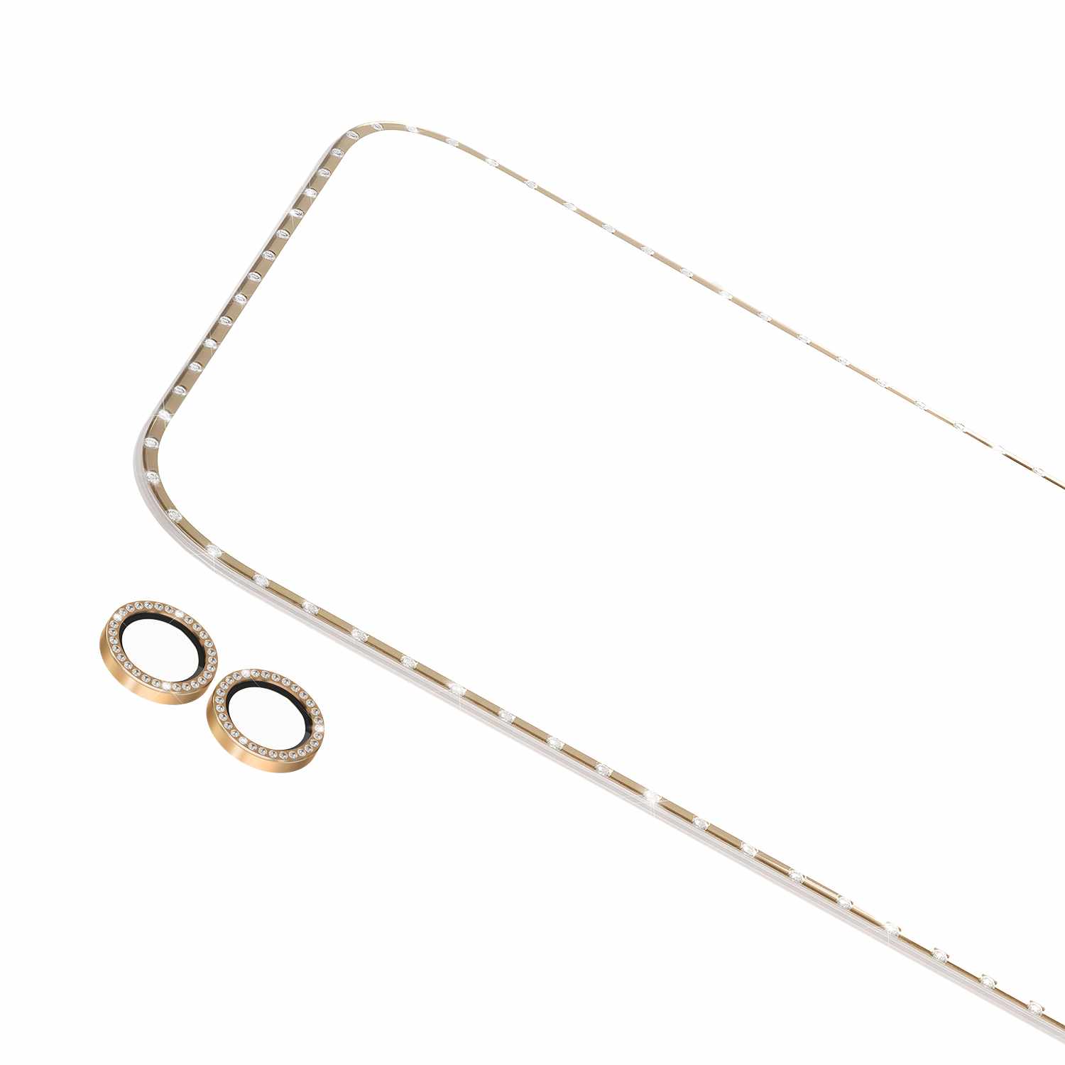 Kate Spade Tempered Glass Lens Protector for iPhone 17 Gold
