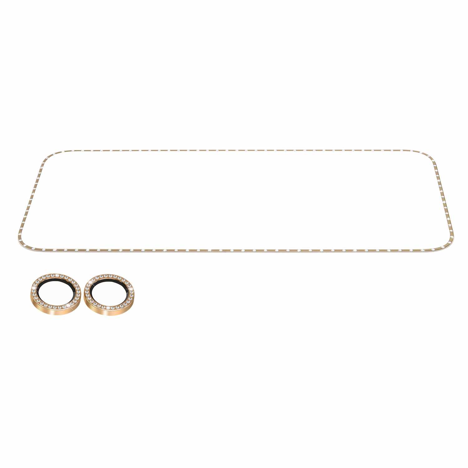 Kate Spade Tempered Glass Lens Protector for iPhone 17 Gold