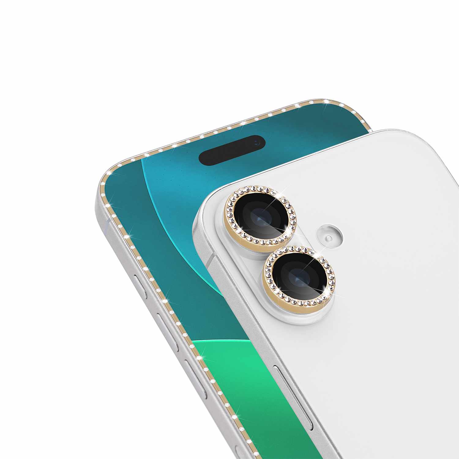 Kate Spade Tempered Glass Lens Protector for iPhone 17 Gold