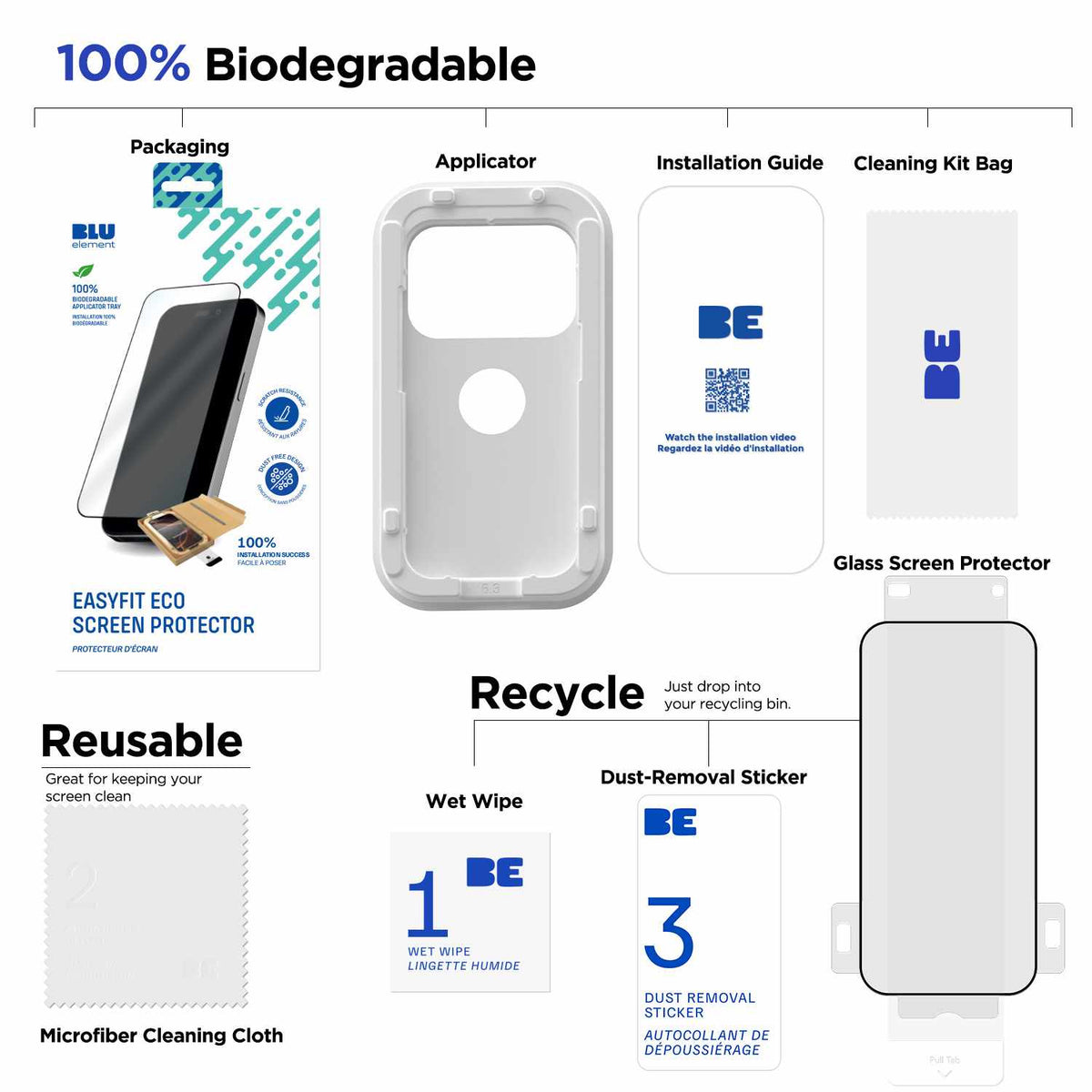 Blu Element Privacy Screen Protector for iPhone Air