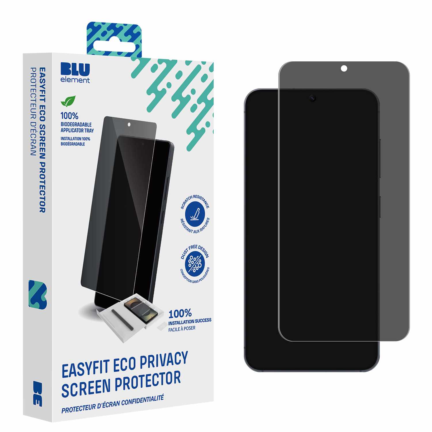 Blu Element EasyFit Privacy Eco Screen Protector for Galaxy S26+
