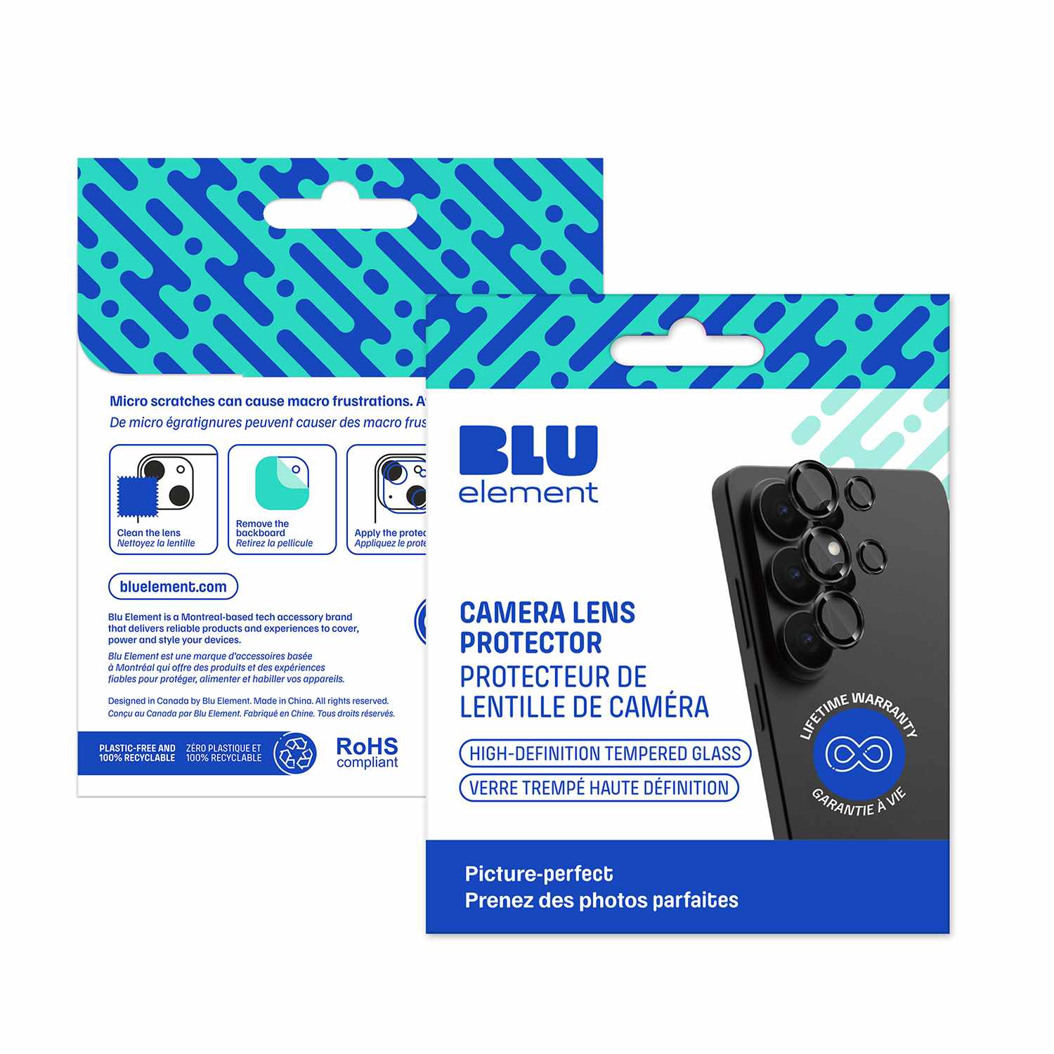Blu Element Aluminum 1 by 1 Lens Protector for Galaxy S26 Ultra
