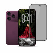 22 Cases Privacy Glass Screen Protector with 2.5D Curved Edge for iPhone 18 Pro Max