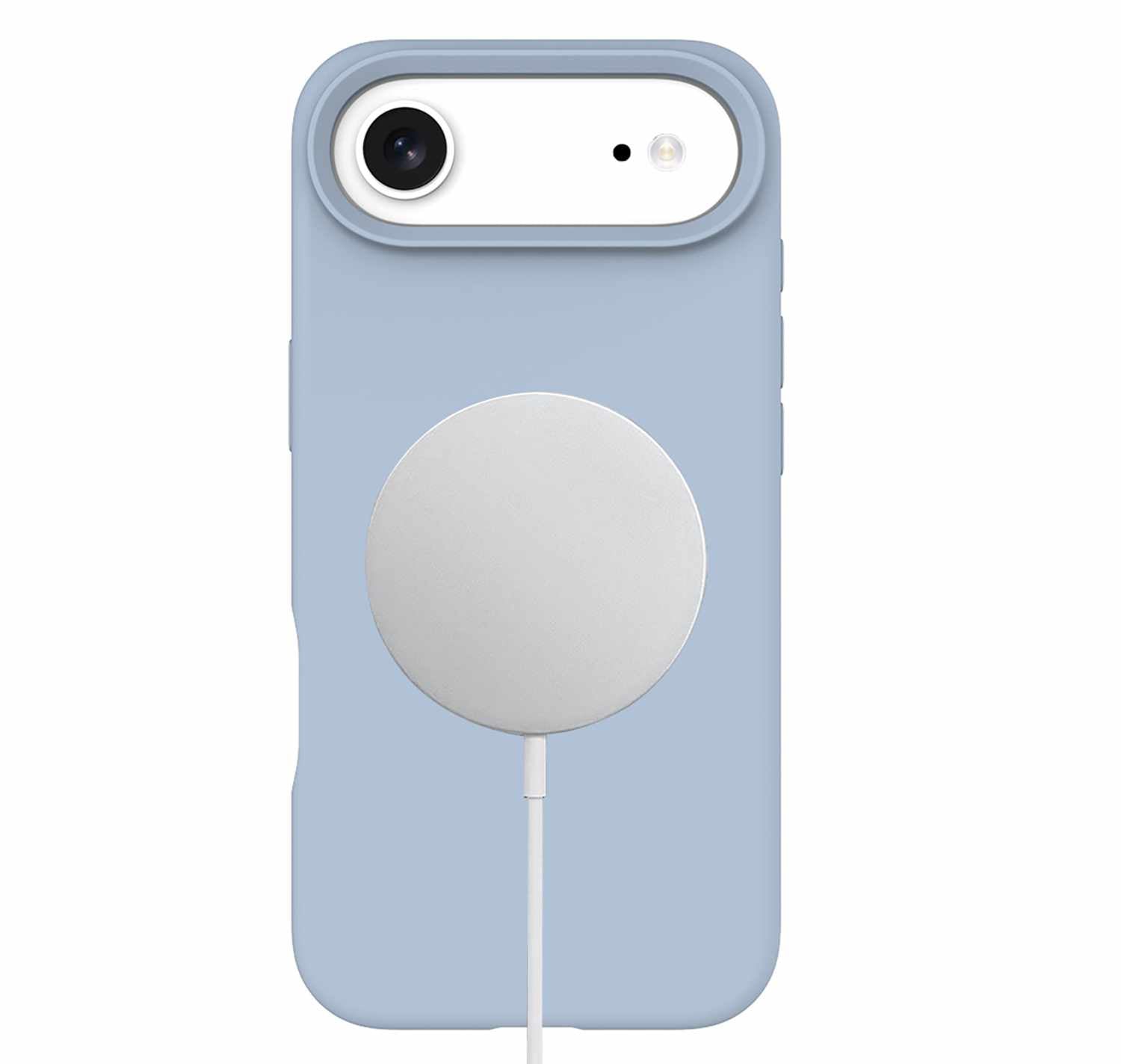 Blu Element Silicone MagSafe Case Pastel Blue