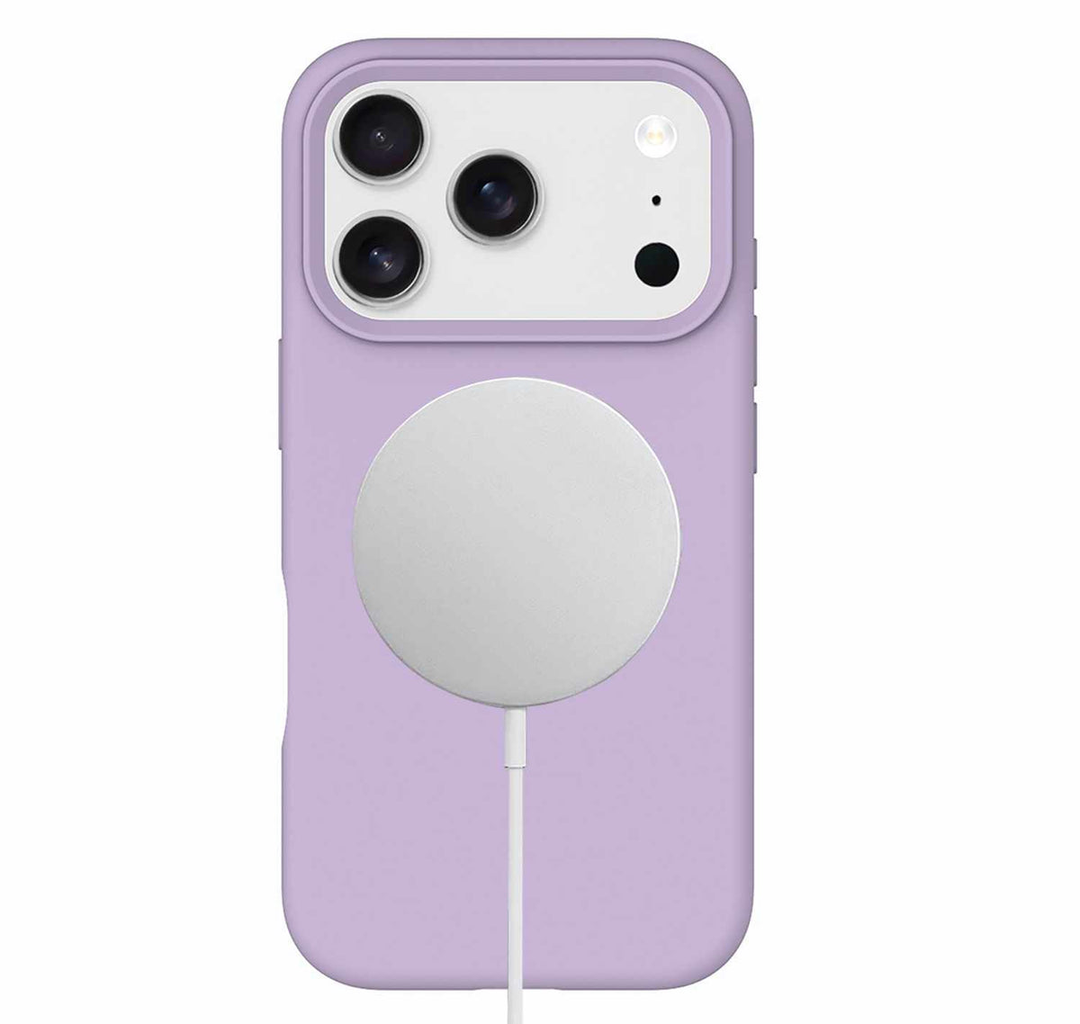 Blu Element Silicone MagSafe Case Lavender Purple for iPhone 17 Pro