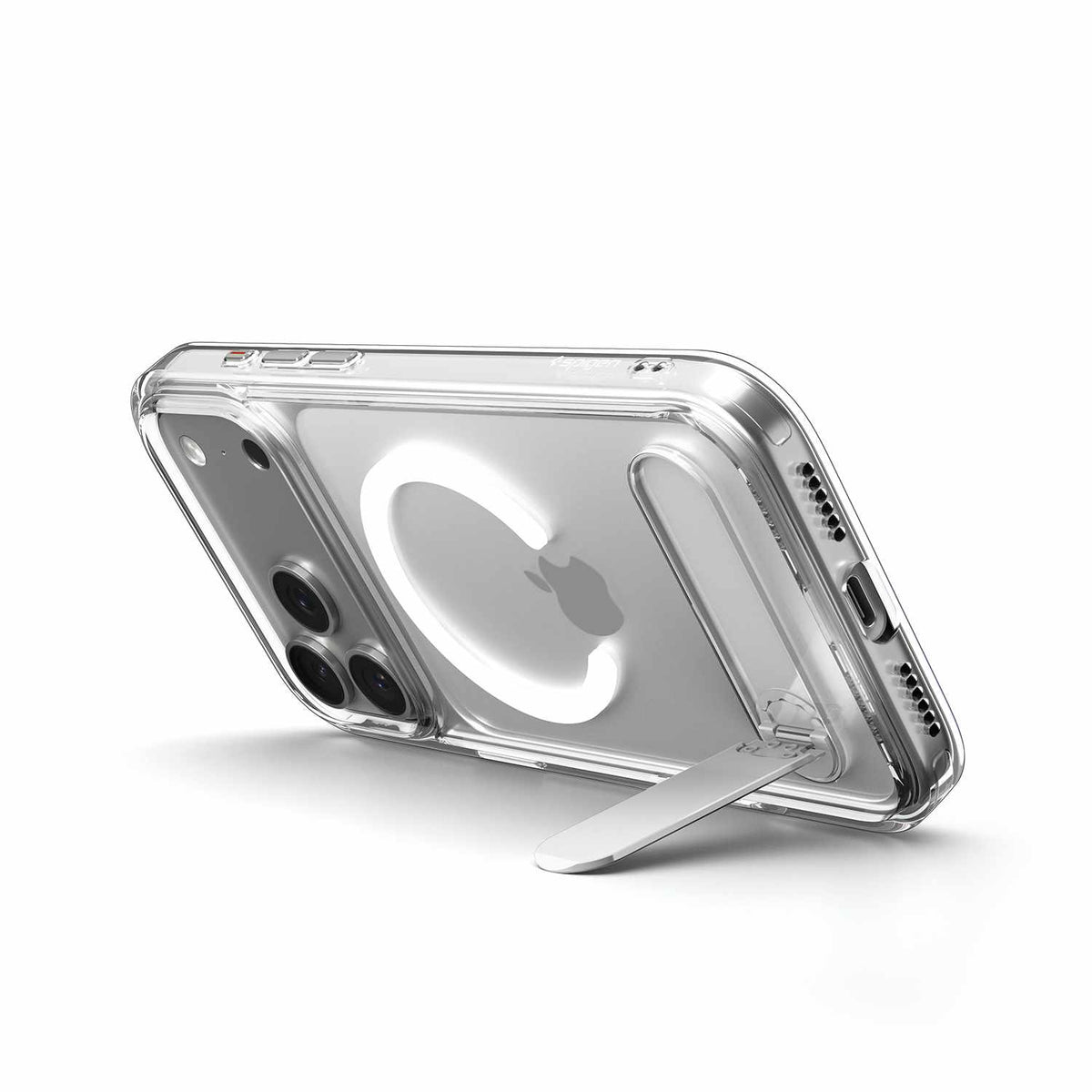 Spigen Slim Armor Essential S MagFit Case Clear White for iPhone 17 Pro Max