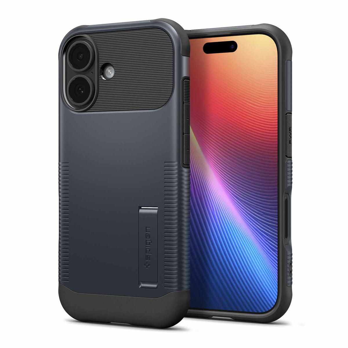 Spigen Slim Armor MagFit Case Metal Slate Grey for iPhone 17