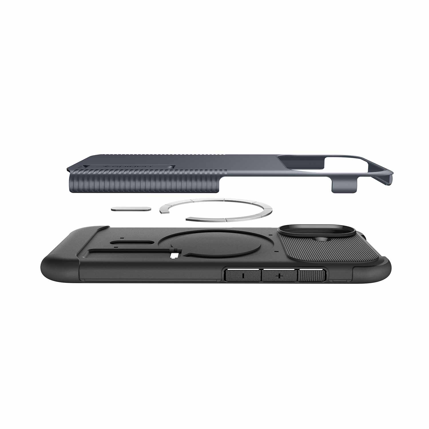 Spigen Slim Armor MagFit Case Metal Slate Grey for iPhone 17