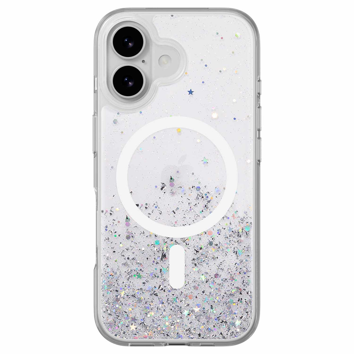 SwitchEasy Starfield 3D MagSafe Case Transparent Clear for iPhone 17
