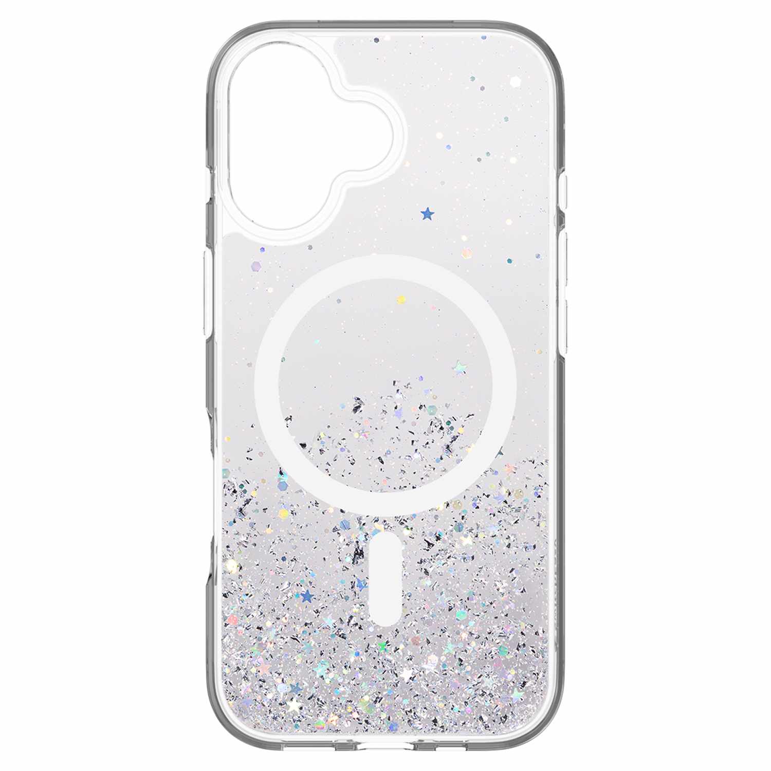 SwitchEasy Starfield 3D MagSafe Case Transparent Clear for iPhone 17