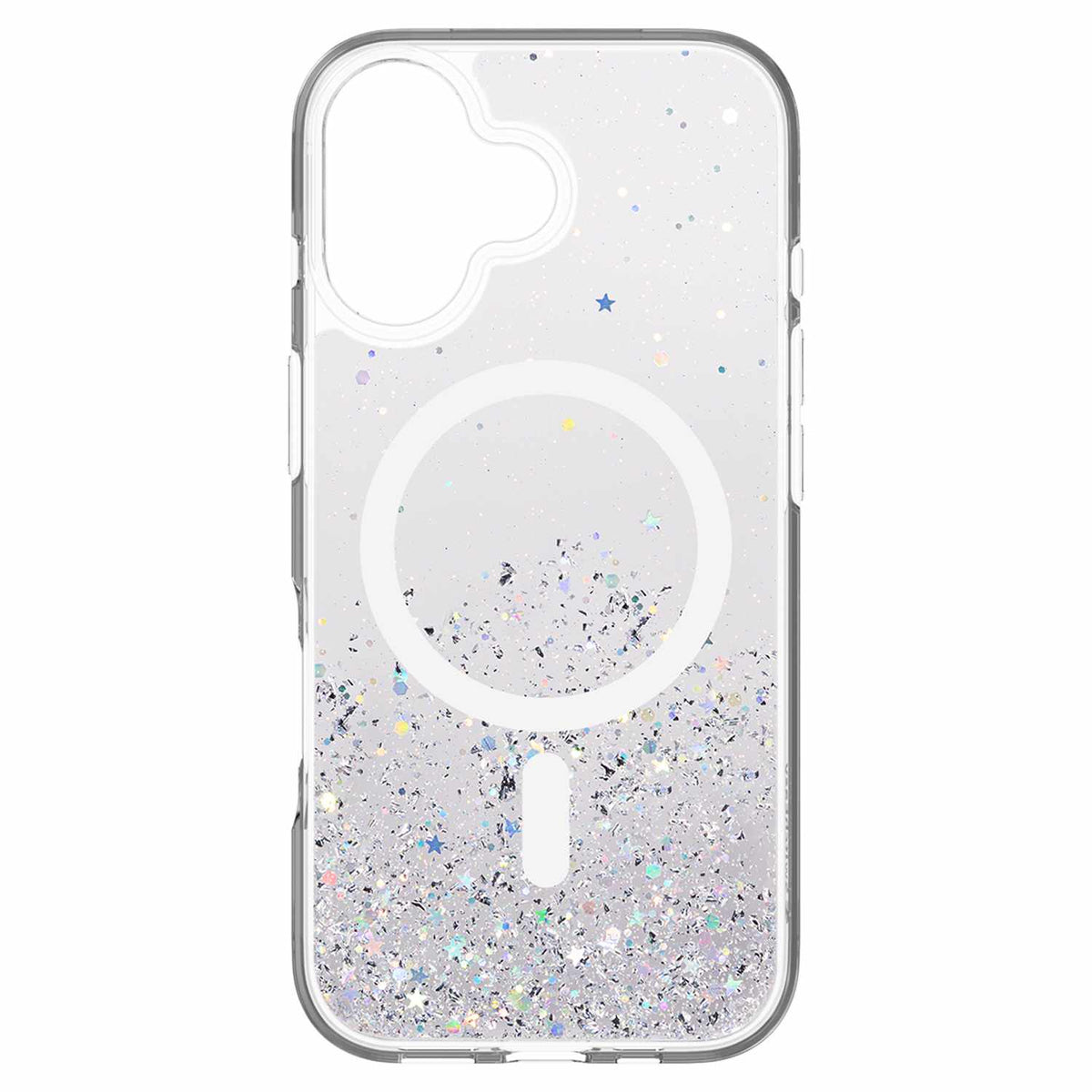 SwitchEasy Starfield 3D MagSafe Case Transparent Clear for iPhone 17