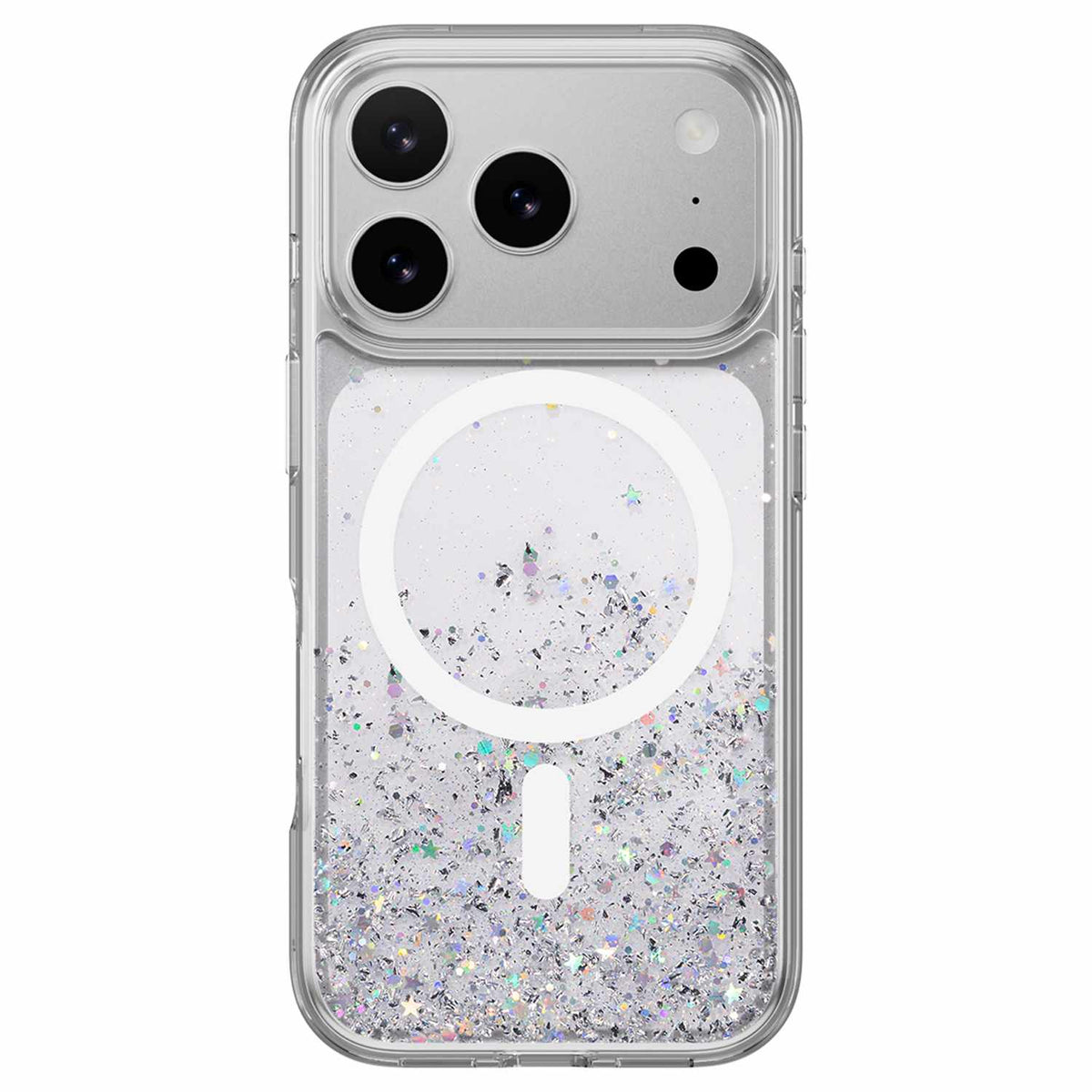 SwitchEasy Starfield 3D MagSafe Case Transparent Clear for iPhone 17 Pro
