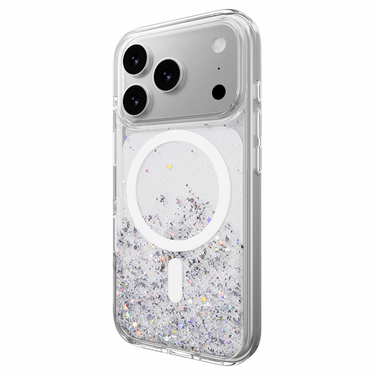 SwitchEasy Starfield 3D MagSafe Case Transparent Clear for iPhone 17 Pro