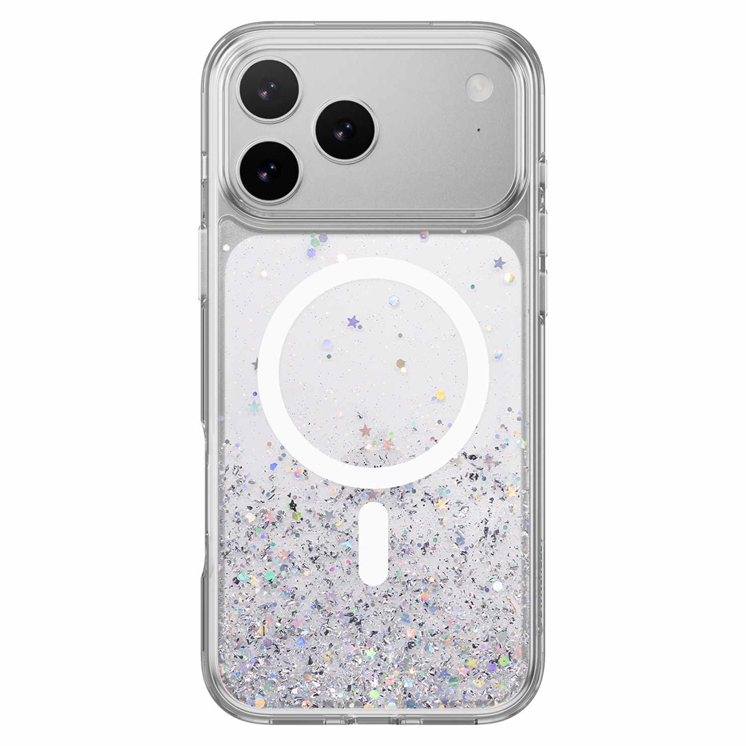 SwitchEasy Starfield 3D MagSafe Case Transparent Clear for iPhone 17 Pro Max