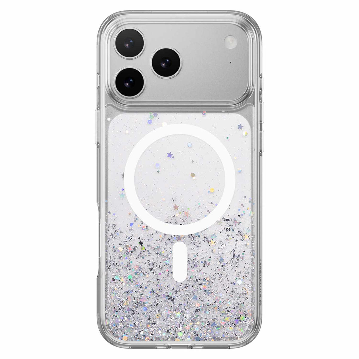SwitchEasy Starfield 3D MagSafe Case Transparent Clear for iPhone 17 Pro Max
