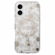 SwitchEasy Fleur 3D MagSafe Case Golden Gray Grey for iPhone 17