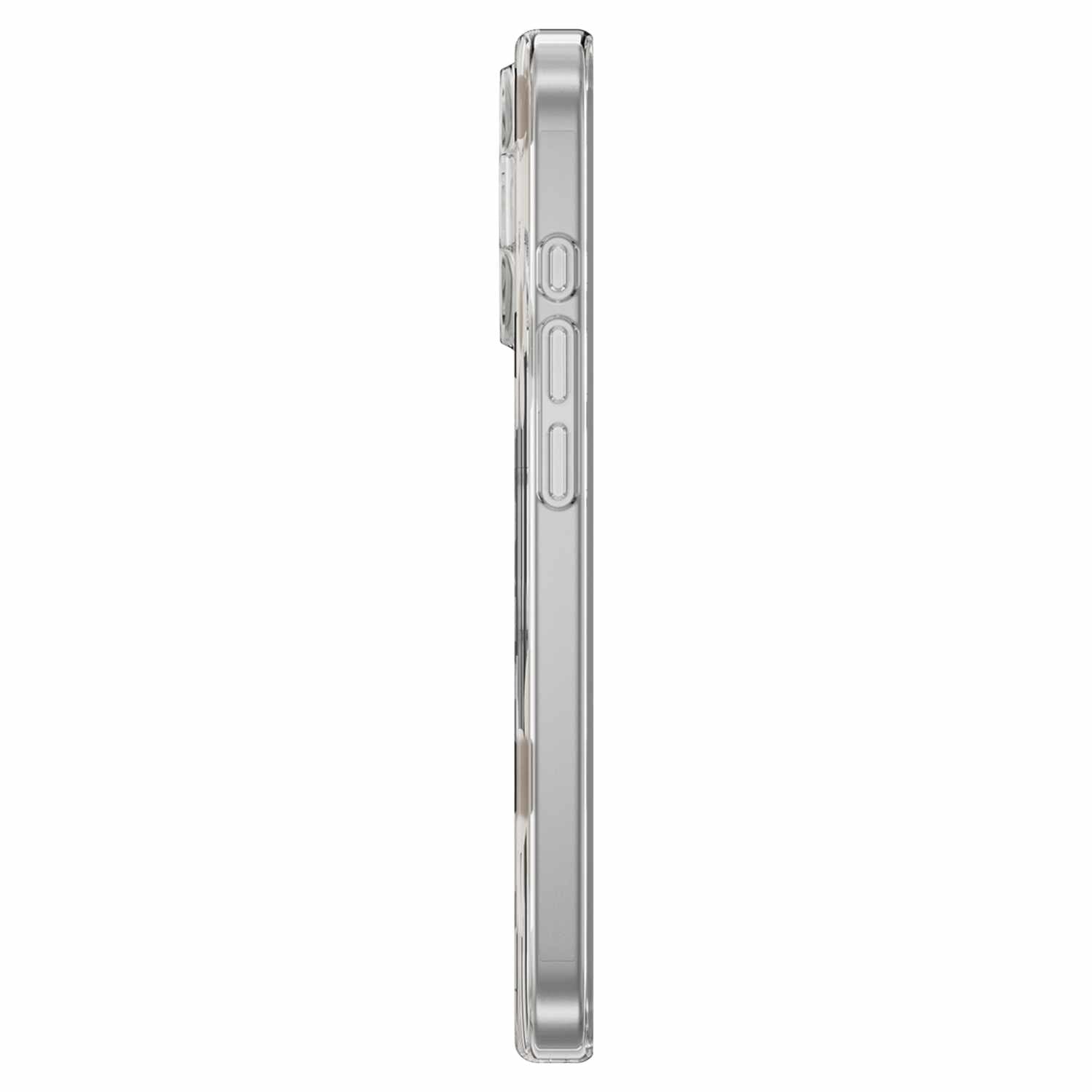 SwitchEasy Fleur 3D MagSafe Case Golden Gray Grey for iPhone 17