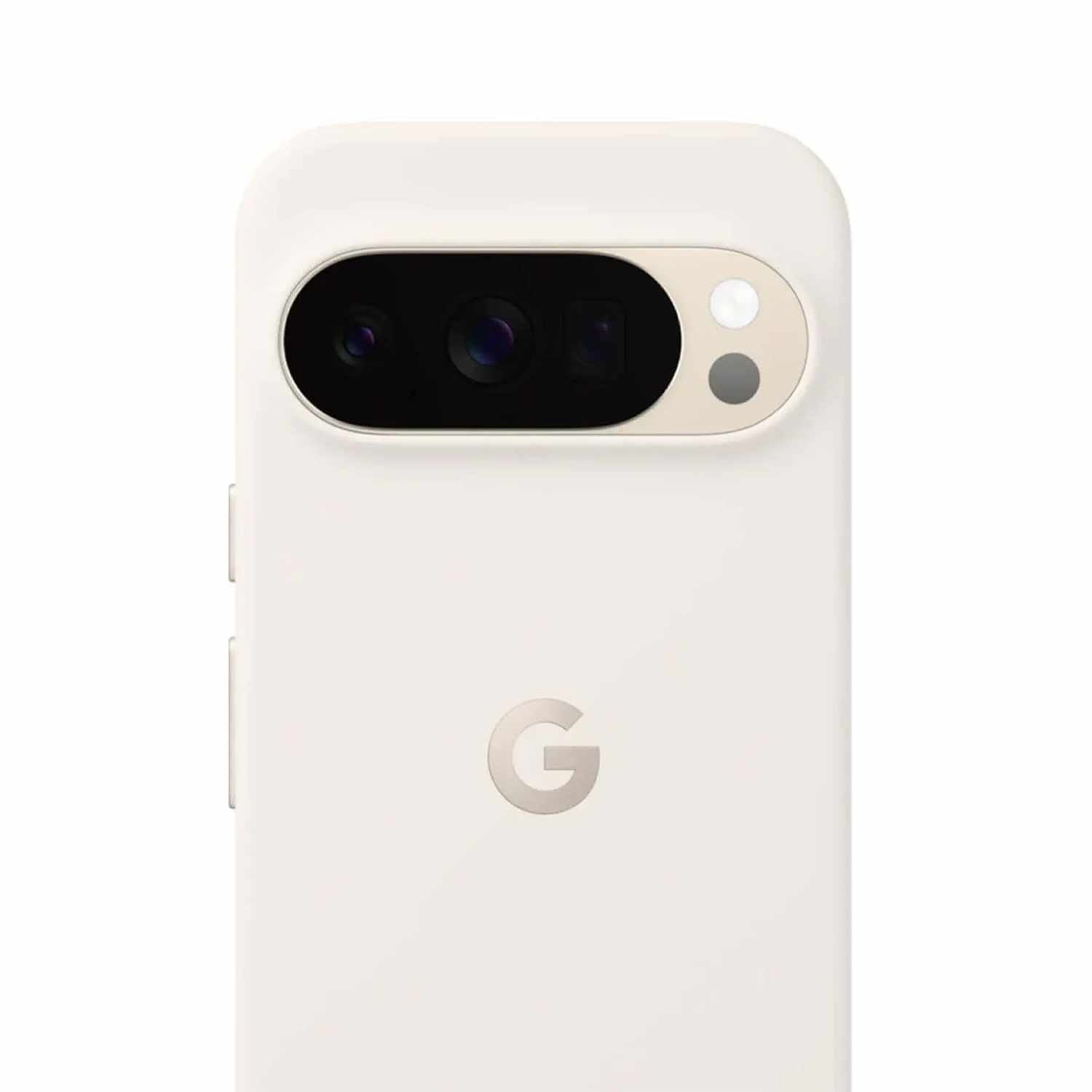 Google Pixelsnap Silicone Case with Magnets Porcelain for Pixel 10, Pixel 10 Pro