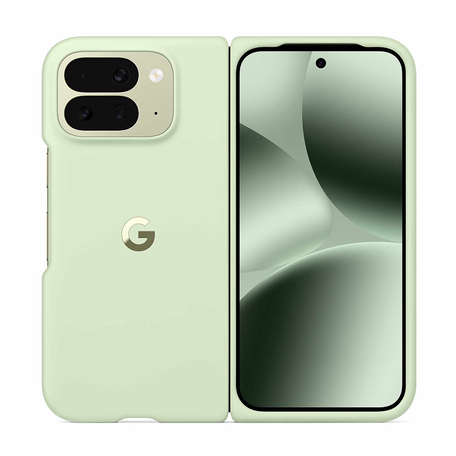 Google Pixelsnap Silicone Case with Magnets Jade (Green) for Pixel 10 Pro Fold