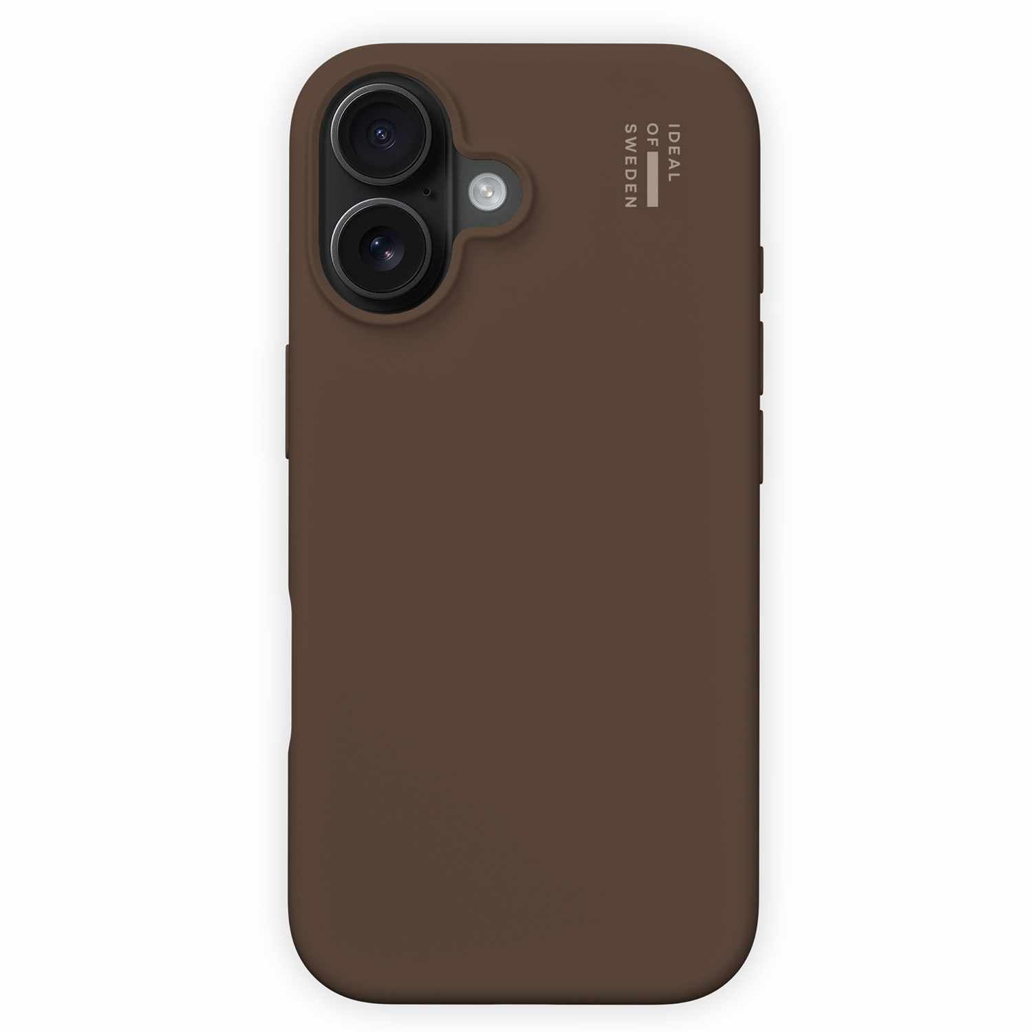 Ideal of Sweden Silicone MagSafe Case Mocha Mousse Brown for iPhone 17