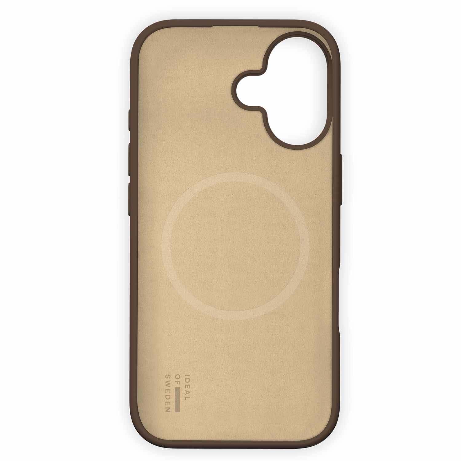Ideal of Sweden Silicone MagSafe Case Mocha Mousse Brown for iPhone 17