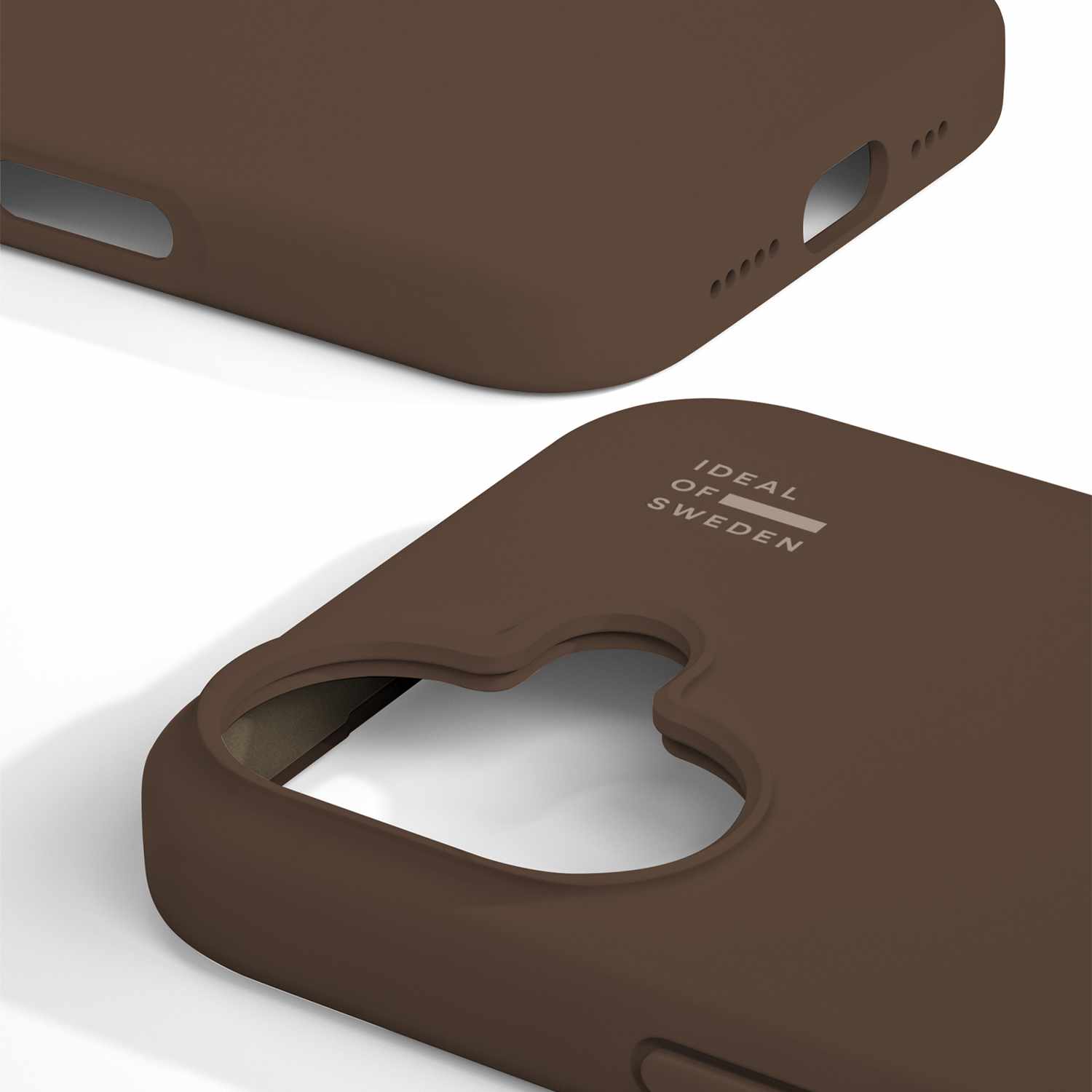 Ideal of Sweden Silicone MagSafe Case Mocha Mousse Brown for iPhone 17